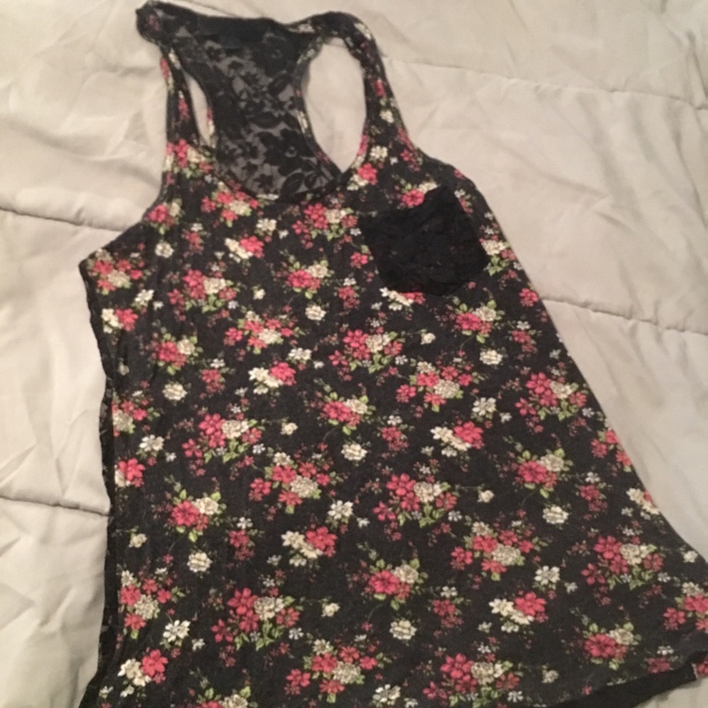 Razor back tank top